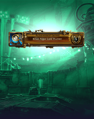 Khaz Algar Lore Hunter Achievement