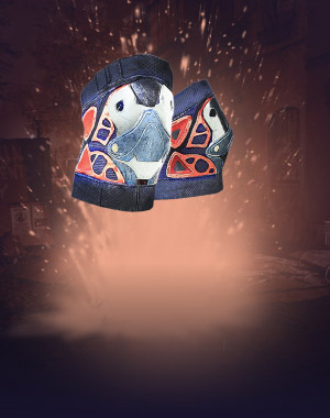 NinjaBike Messenger Exotic Kneepads