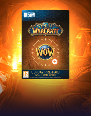 World of Warcraft Prepaid Time Cards | 60 Days