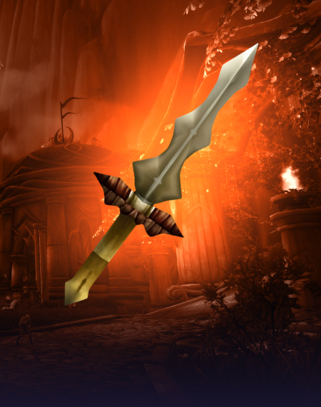Anniversary TBC Eternium Runed Blade