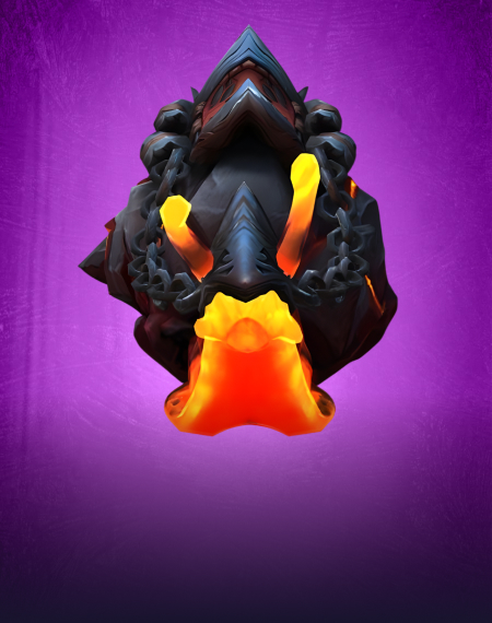 Liquid Hot Magma Slug Mount