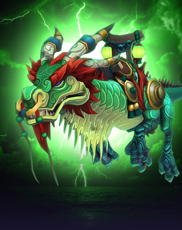 Reins of the Jade Cloud Serpent Mount
