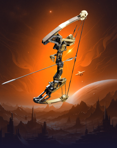 Hushed Whisper Legendary Bow