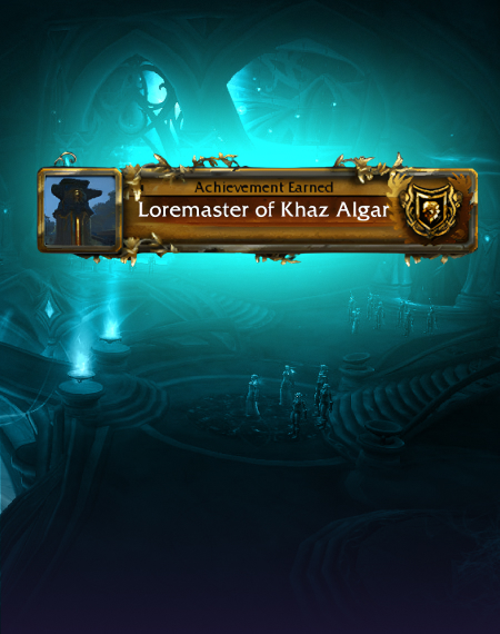 Loremaster of Khaz Algar Achievement