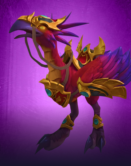 Crimson Silvermoon Hawkstrider Mount