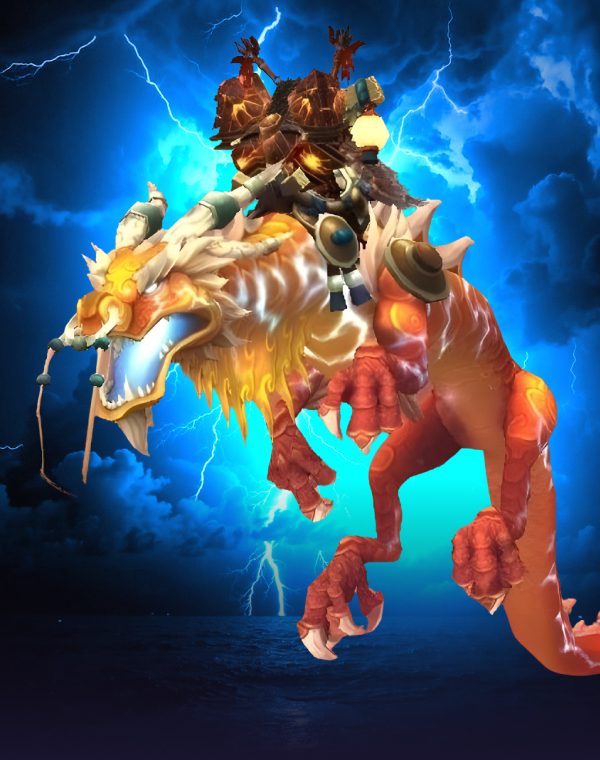 Reins of the Thundering August Cloud Serpent Mount